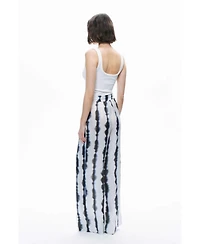Nocturne Women's Tie-Dye Patterned Pants