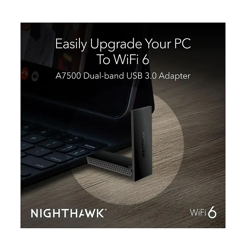 Netgear Nighthawk AX1800 Wi-Fi 6 Usb 3.0 Adapter