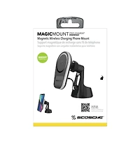 Scosche MagicMount Pro Charge5 Wireless Charging Dash / Window Mount-Black