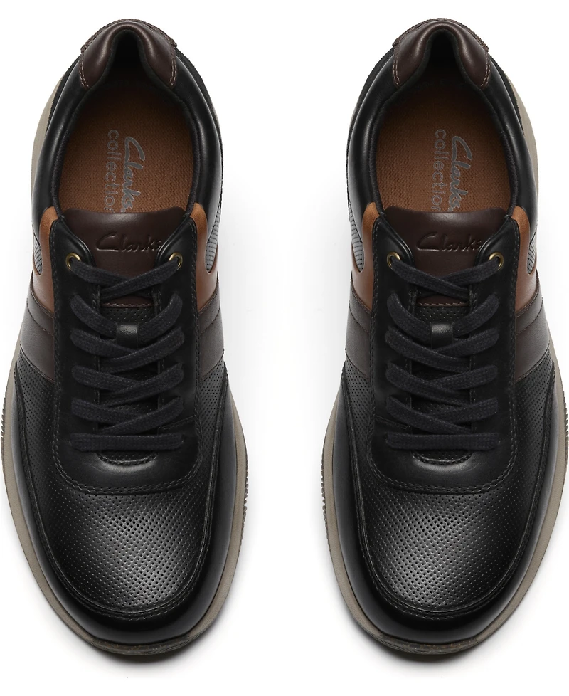 Clarks Men's Townview Style Casual Lace Up Sneakers