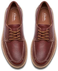 Clarks Men's Weltridge Moc Toe Casual Lace Up Shoe