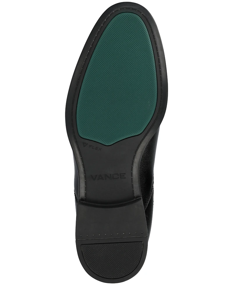 Vance Co. Men's Josiah Pull On Comfort Chelsea Boots
