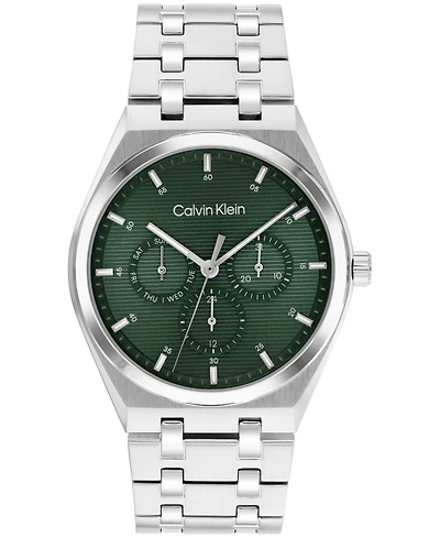 Calvin Klein Men's Ck Motion Silver Tone Stainless Steel Bracelet Watch 39mm