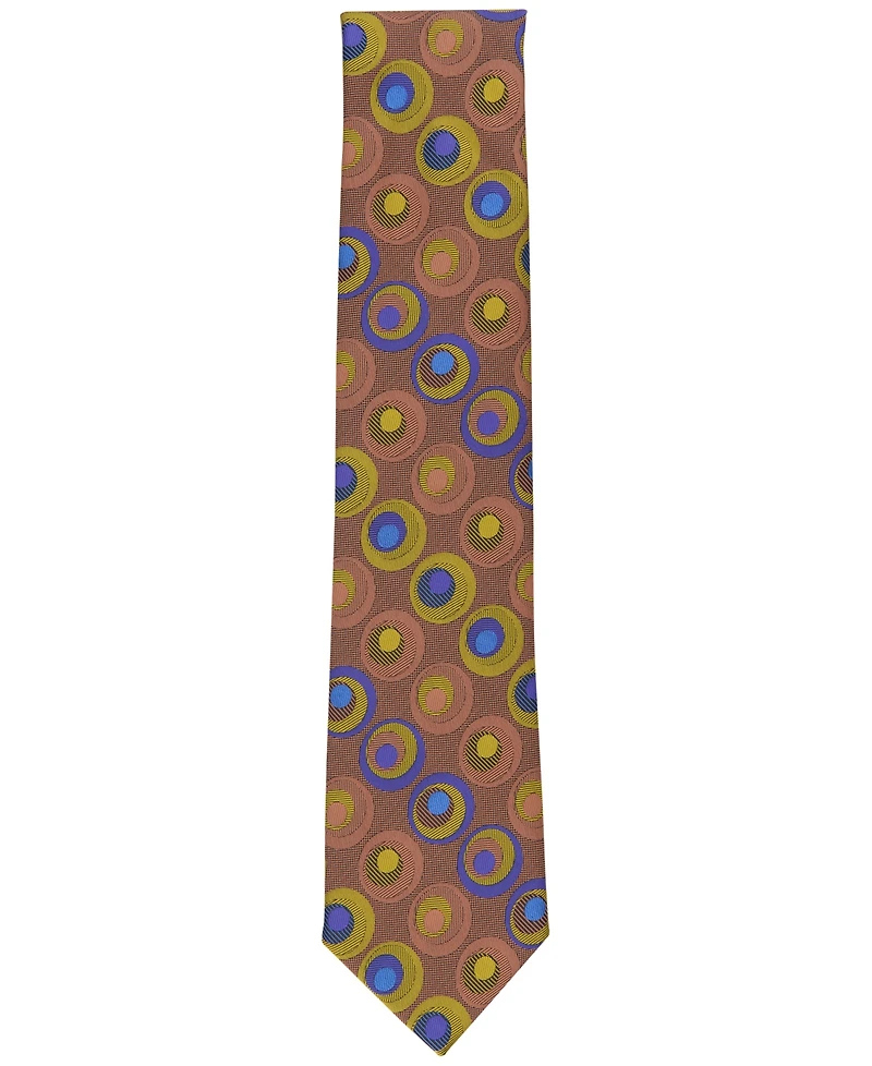 Tayion Collection Men's Classic Retro Dot Tie