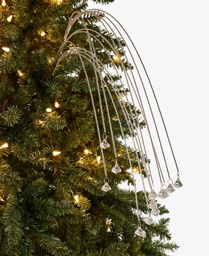 Holiday Lane Gilded Glamour Beaded Pick Ornament, Macy's Exclusive