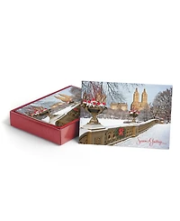 Masterpiece Studios Bow Bridge Holiday Boxed Cards