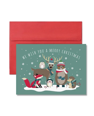 Masterpiece Studios Christmas Animals Holiday Boxed Cards