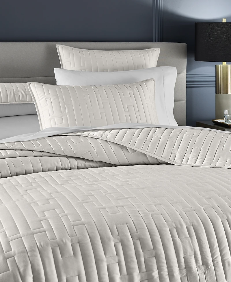 Hotel Collection Chain Links Coverlet Set, Full/Queen, Exclusively at Macy's