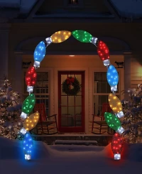 Mr. Christmas C9 Bulb Illuminated Tinsel Arch