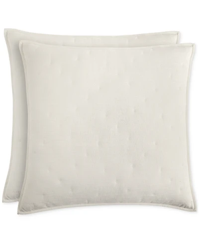 Hotel Collection Etch Quilted 2-Pc Sham Set, Euro, Macy's Exclusive