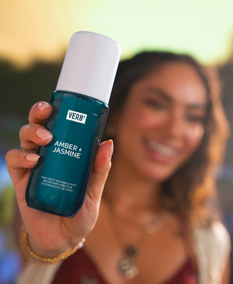 Verb Amber + Jasmine Hair & Body Fragrance Mist, 5 oz.