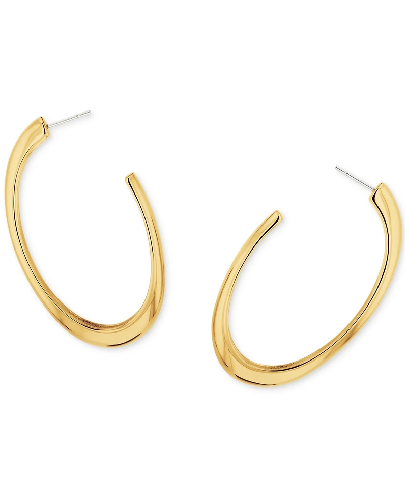 Calvin Klein Medium Modern Purity C-Hoop Earrings