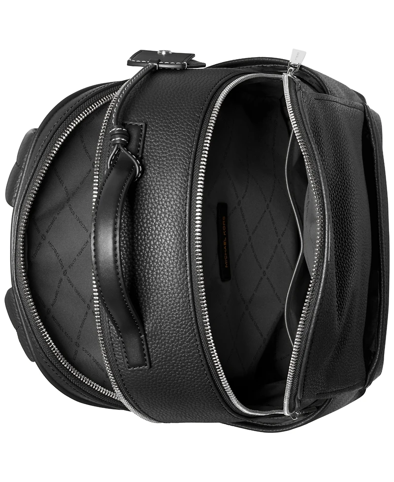 Michael Michael Kors Sable Medium Pebbled Leather Backpack