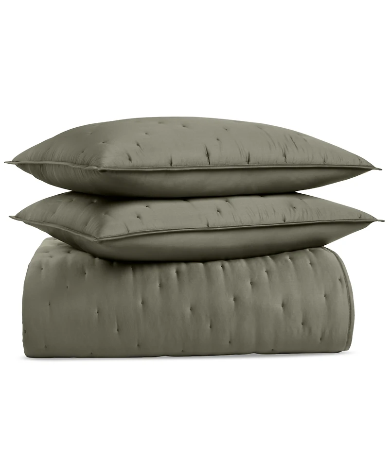 Hotel Collection Lyocell 3-Pc. Coverlet Set, Full/Queen, Macy's Exclusive