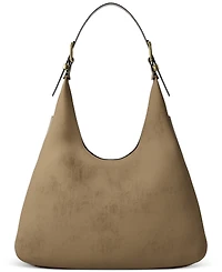 Michael Kors Nolita Large Nubuck Hobo Shoulder Bag