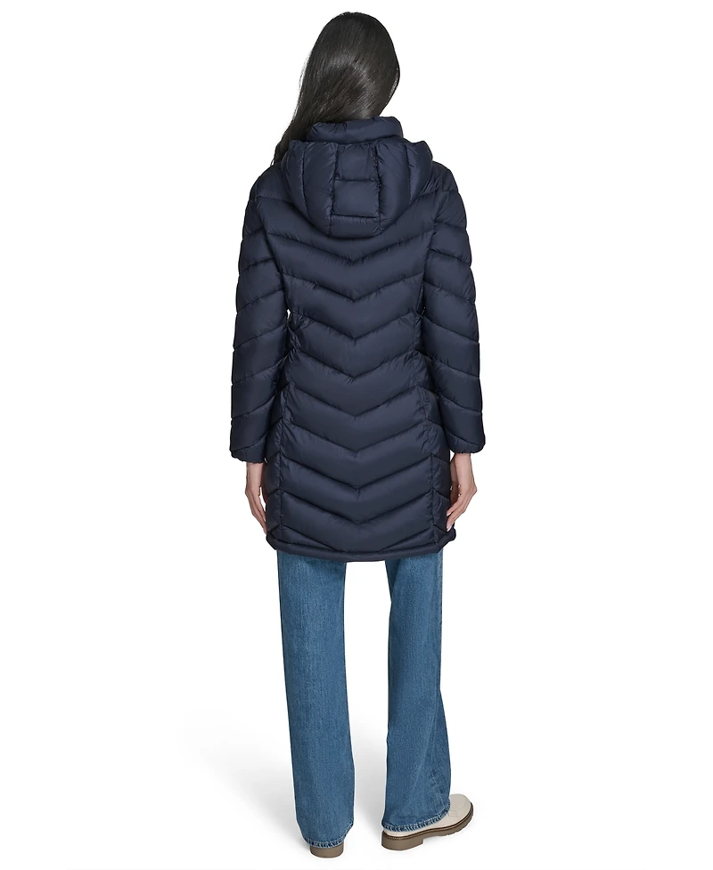 Charter Club Women's Packable Hooded Puffer Coat, Created for Macy's
