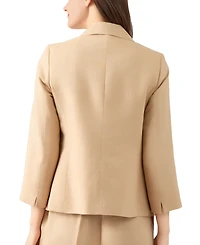 Kasper Women's Notch-Collar Button-Front Blazer