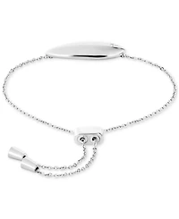 Calvin Klein Logo-Etched Sculpted Slider Bracelet