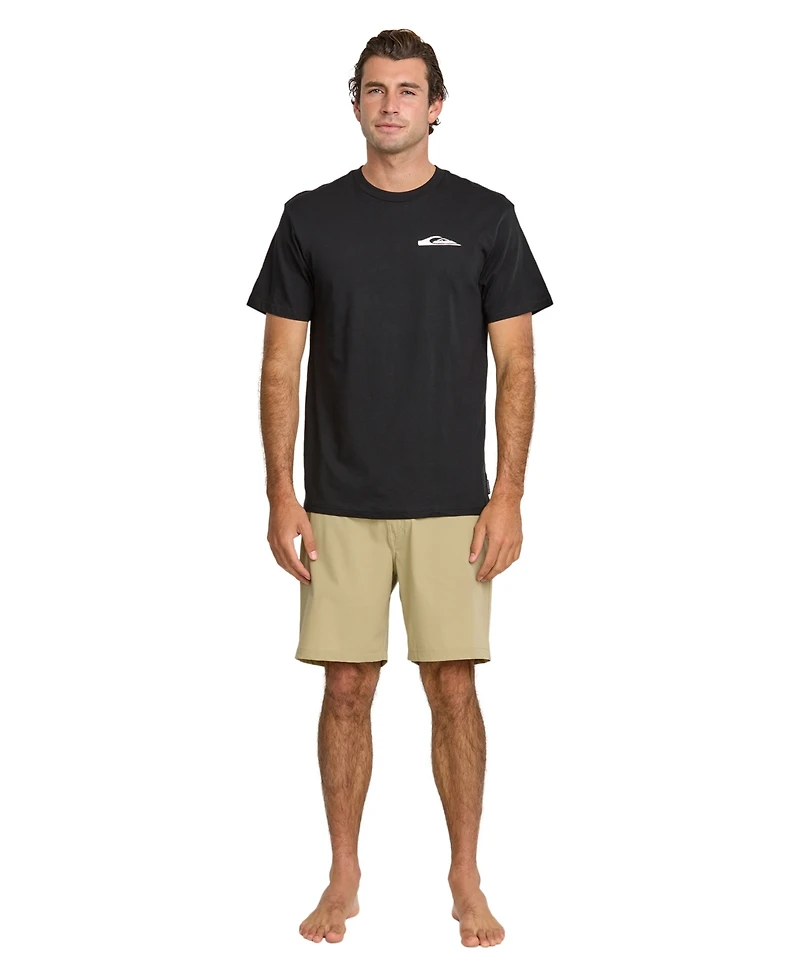 Quiksilver Men's Hunter Spray Short Sleeve T-Shirt