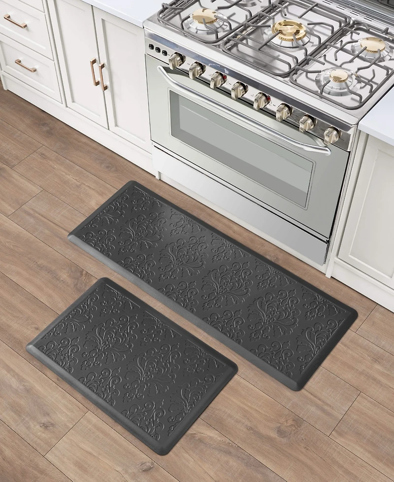 Chef Gear Marni Fatigue-Resistant Kitchen Mat 2 Piece Set