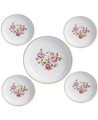 Lorren Home Trends Floral Bouquet 5-Pc. Pasta/All-Purpose Bowl Set