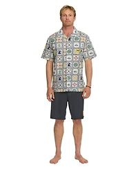 Quiksilver Men's Baja Casual Short Sleeve Shirt