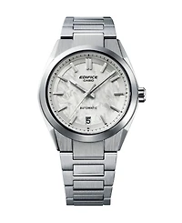 G-Shock Men's Edifice Silver-Tone Stainless Steel Watch, 43.5mm