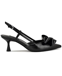 Nine West Women's Raska Pointy Toe Slingback Dress Pumps