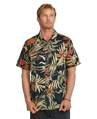 Quiksilver Men's Blueweed Classic Short Sleeve Shirt