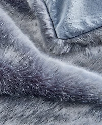 Hotel Collection Lynx Faux Fur Throw, 50" x 60", Exclusively at Macy's