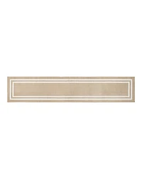 Jean Pierre New York Double Line Border Tufted Runner Rug