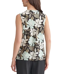Kasper Women's Cowlneck Sleeveless Top