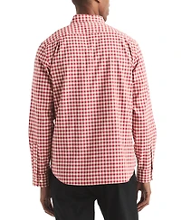 Nautica Men's Long Sleeve Check Button-Down Shirt
