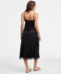 On 34th Womens Lace Trim Tank Lace Trim Slip Skirt Macys Exclusive