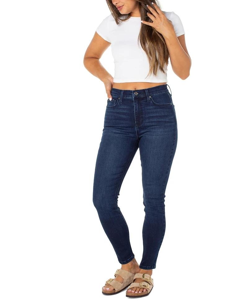 Celebrity Pink Juniors' High-Rise Ankle Skinny Jeans
