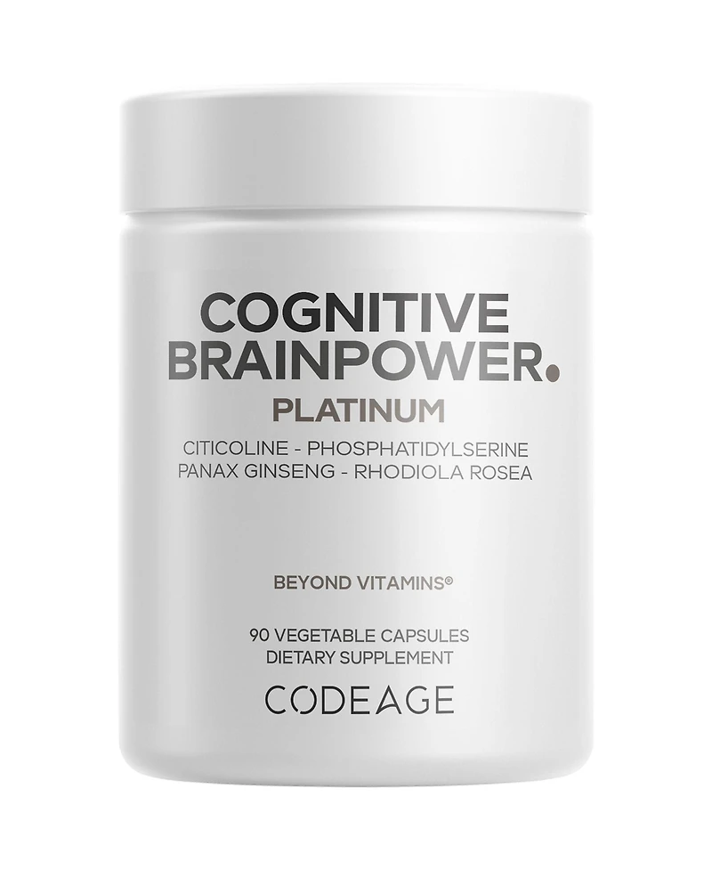 Codeage Cognitive Brainpower Platinum Supplement