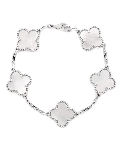 Pre-Owned Van Cleef & Arpels Vintage Alhambra 5 Motifs Bracelet