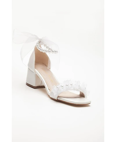 Sanna Lace Bridal Sandals (Women)