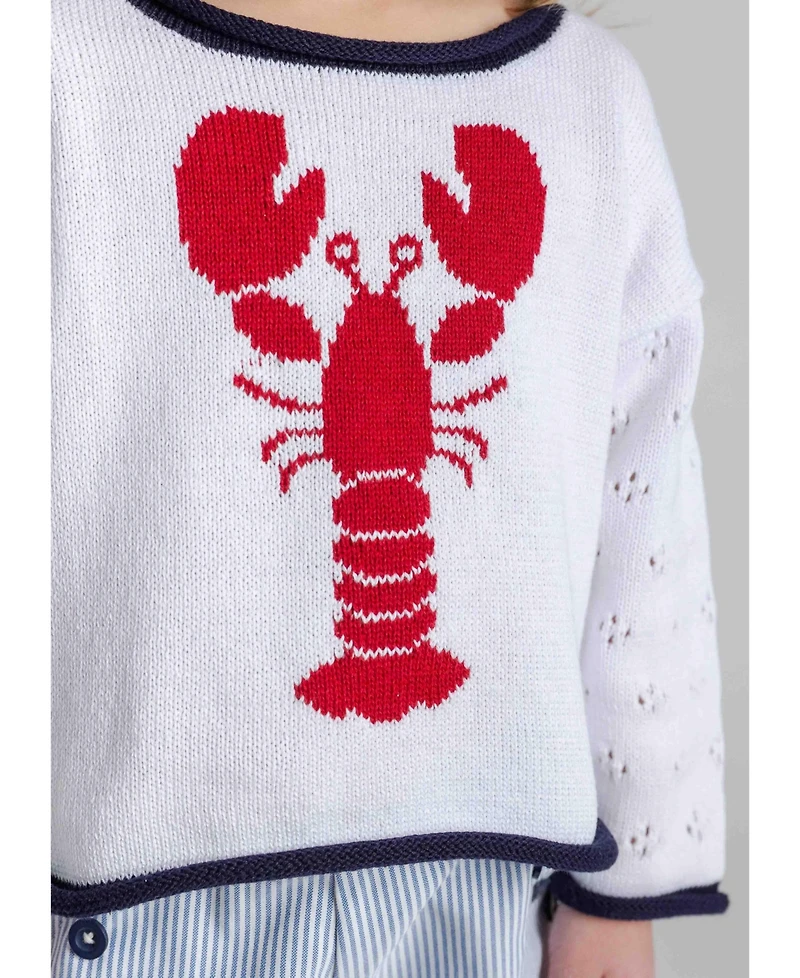 Florence Eiseman Sweater With Lobster