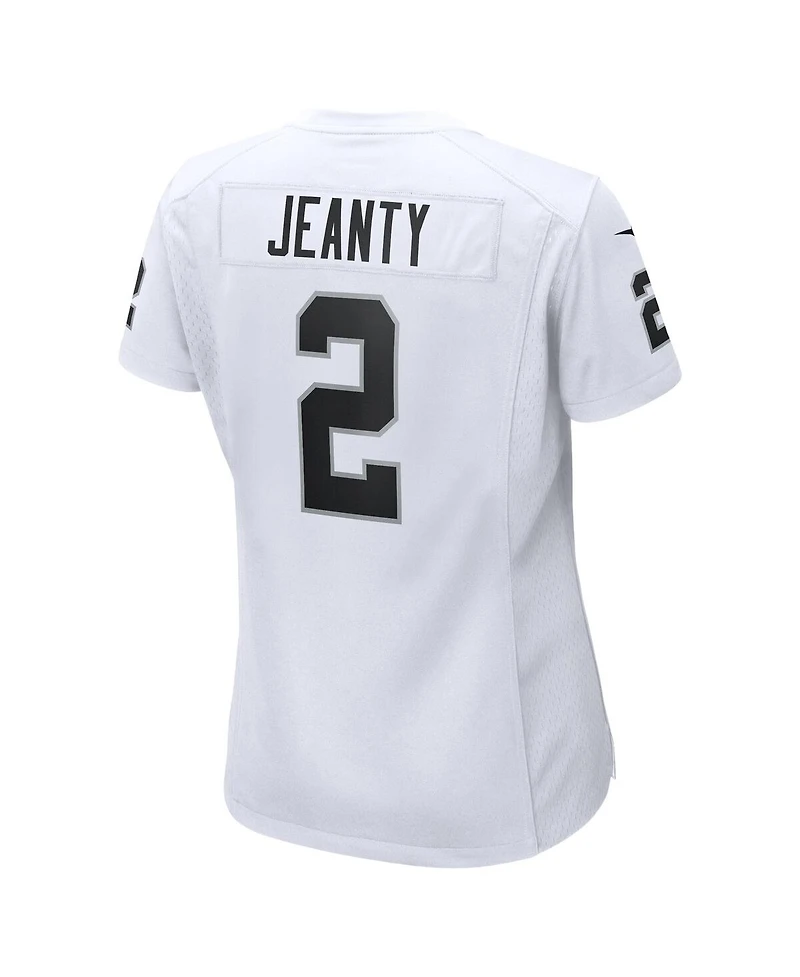 Nike Women's Ashton Jeanty White Las Vegas Raiders Game Jersey