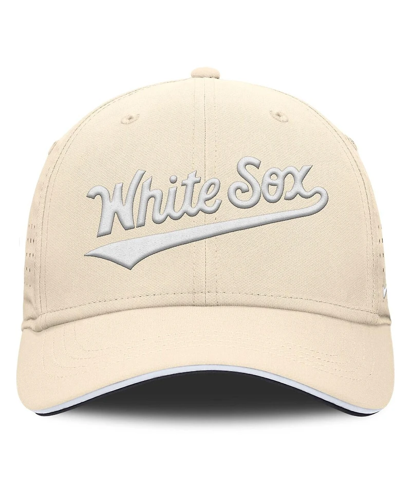 Nike Men's Cream Chicago White Sox Rise Performance Flex Hat