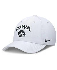 Nike Men's White Iowa Hawkeyes 2025 On-Field Rise Performance Flex Hat