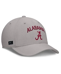 Nike Men's Gray Alabama Crimson Tide 2025 On-Field Rise Performance Flex Hat