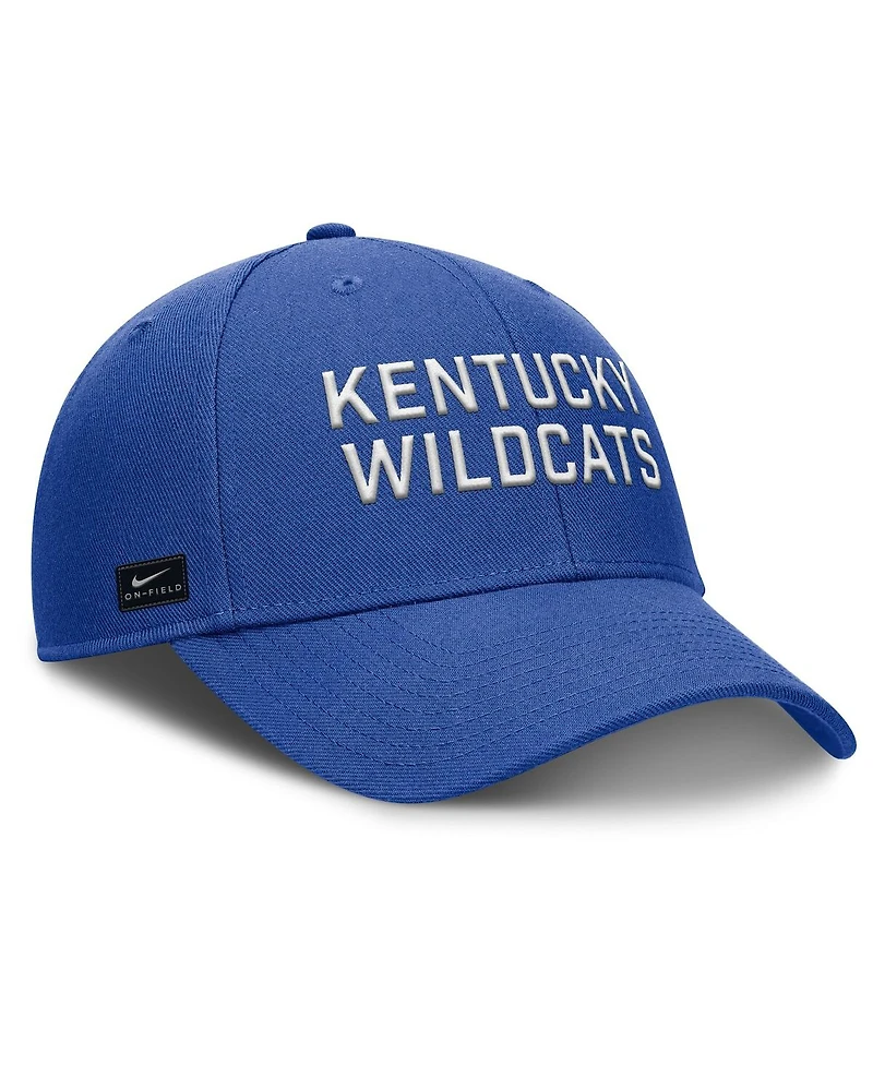 Nike Men's Royal Kentucky Wildcats Rise Practice Adjustable Hat
