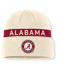 Nike Men's Natural Alabama Crimson Tide Peak Primetime Utility Cuffed Knit Hat