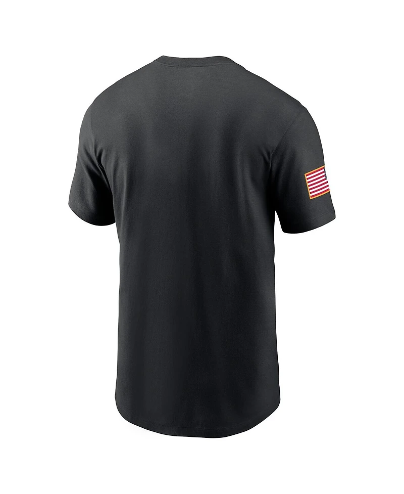 Nike Men's Black Arizona Wildcats 2025 Military Appreciation Performance T-Shirt
