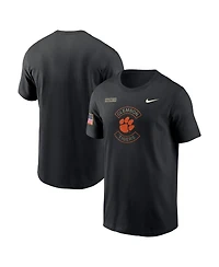 Nike Men's Black Clemson Tigers 2025 Military Appreciation Performance T-Shirt