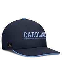 Jordan Men's Navy North Carolina Tar Heels 2025 On-Field Pro Performance Adjustable Hat