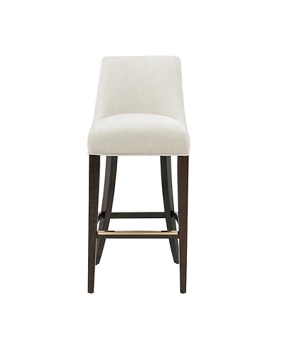 Manhattan Comfort Beever 43.7" Chenille Upholstered Barstool