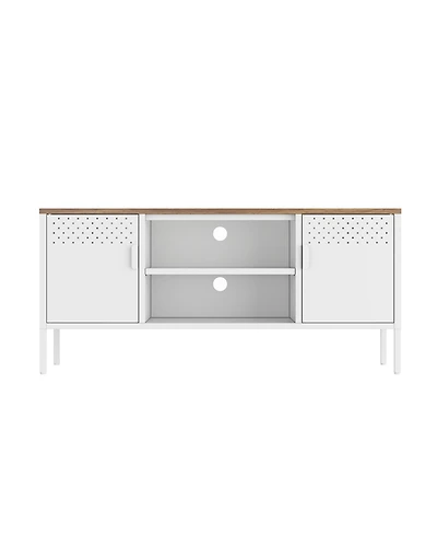 Manhattan Comfort Landen 47.3" 6-Shelf Tv Stand Fits TVs up to 40"
